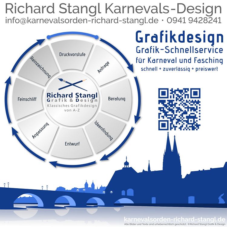 Richard Stangl Grafik & Design · Grafikdesign für Karneval und Fasching.
